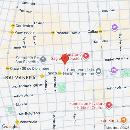 Dra Gonzalez Susana map