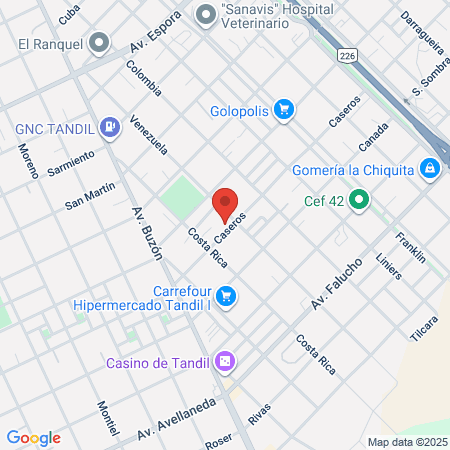 Myd Peluqueria E Indumentaria map