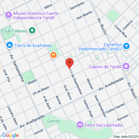 Peluquería Dg | Tandil map