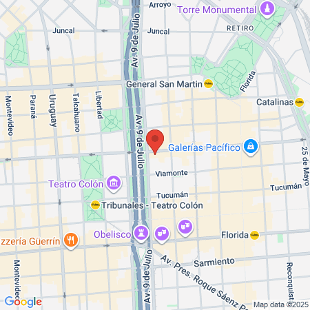 Vica Medicina Estética map