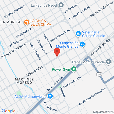 Estetica Muestrate Bella map