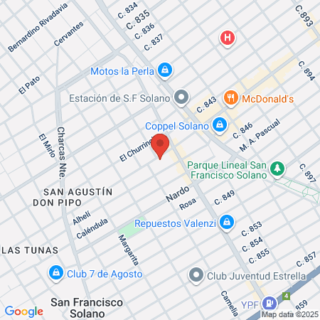 Agostina Beautè map