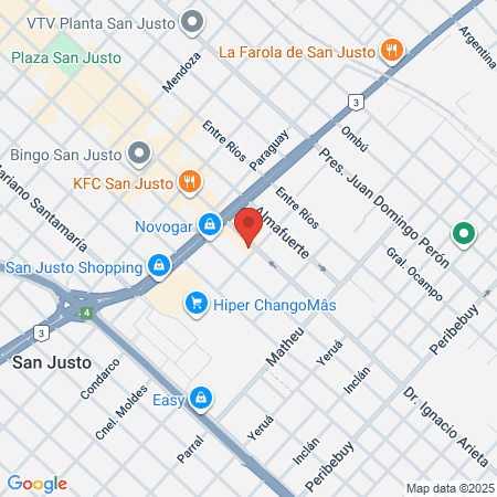 Consentidas Estética map