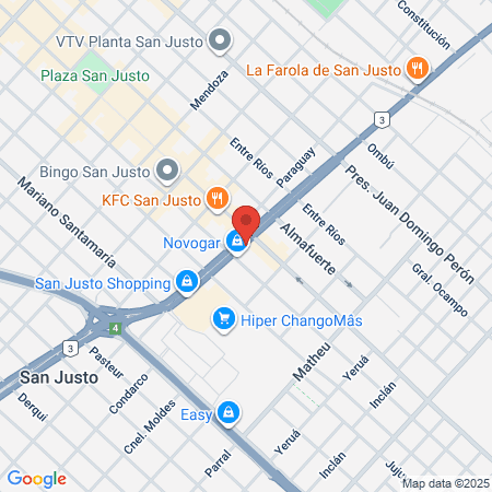 Peluquería Roses Salón Unisex map