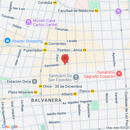 Doctor Juan Manuel Blanco Cardiología map