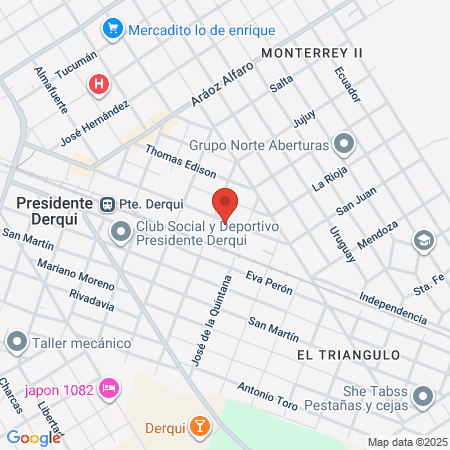 Consultorio Dr Galeano map