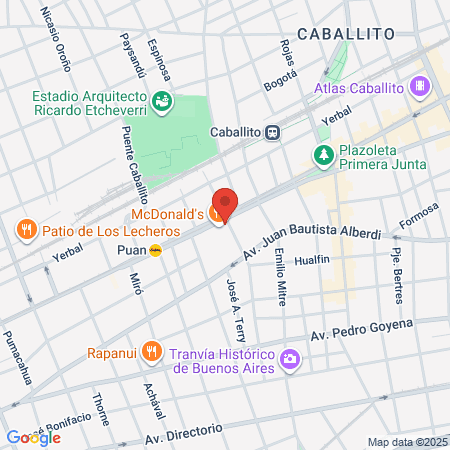 Consultorios Caballito map