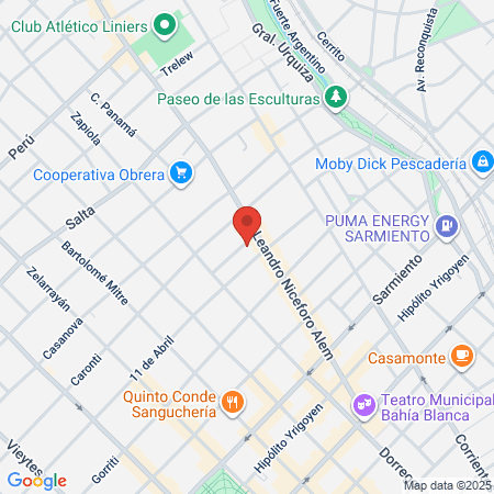 Consultorio De Enfermedades Respiratorias map