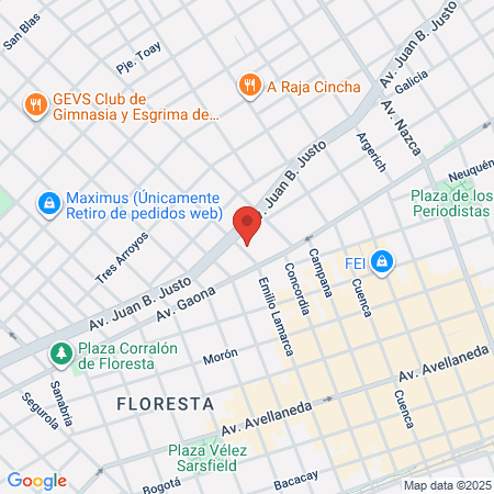 Ian Donald Ecografias map