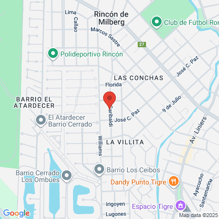 Sitio De Caballeros map