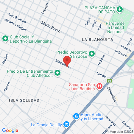 Barbería Urban 98 map