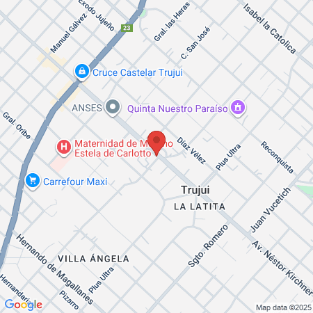 Barbershop Lujan map