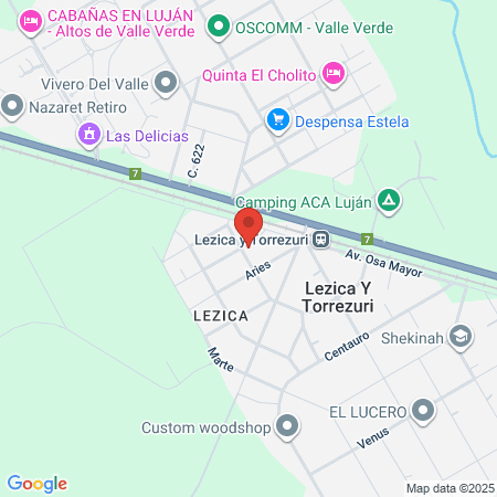 Maca Parada Makeup map