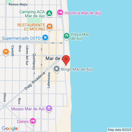 Playa Buena Onda map