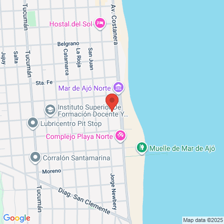 Villa Ostende Apart And Hotel Spa map