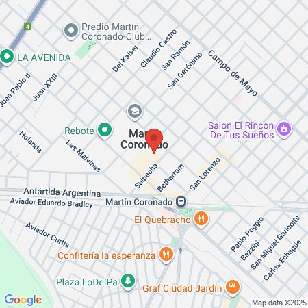 Gimnasio Roca map