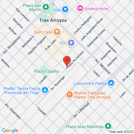 Gimnasio Uruz map