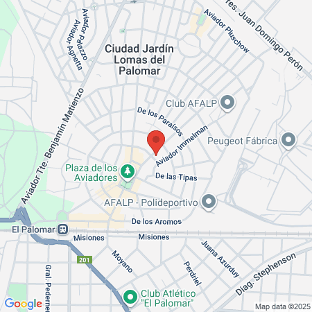 Kinesiología El Palomar map