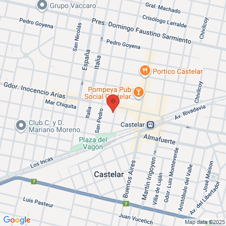 Sanatorio Del Oeste Castelar Centro map