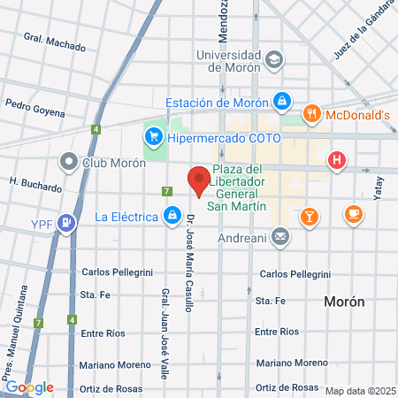 Dr Nahuel Orcaizaguirre map