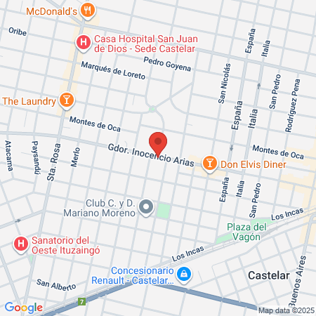 Centro Psicológico Arias map