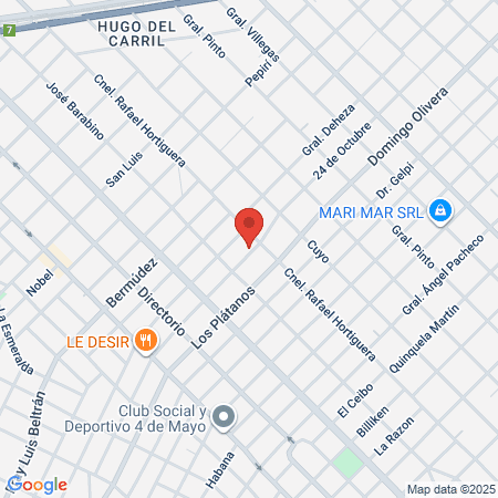 Dr Arenzo Julio Cesar map