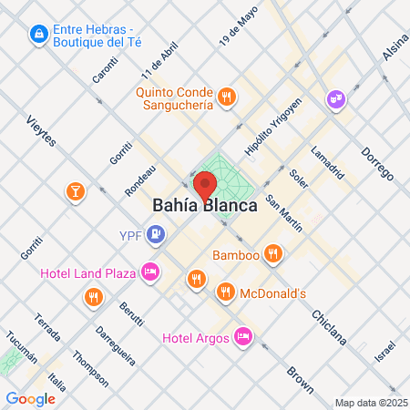 Maternidad Eva Perón map