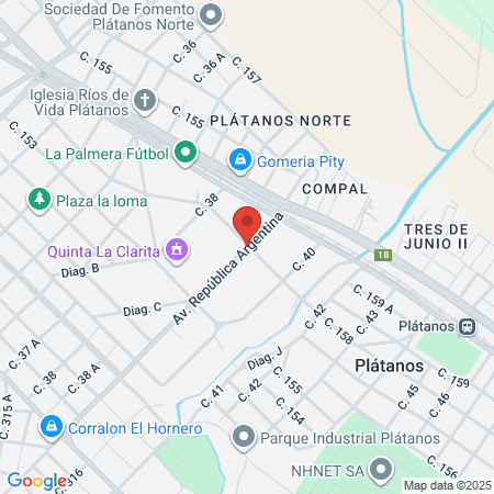 Consultorio Odontologico Dr Quiroga map