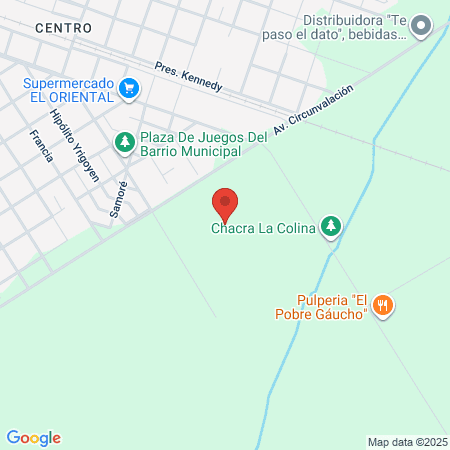 Dra Gladys Banegas map