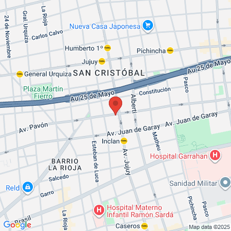 Bonitas Pestañas map