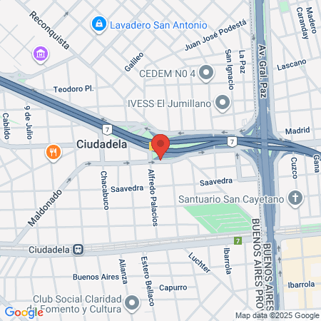 Sanatorio A M T A map