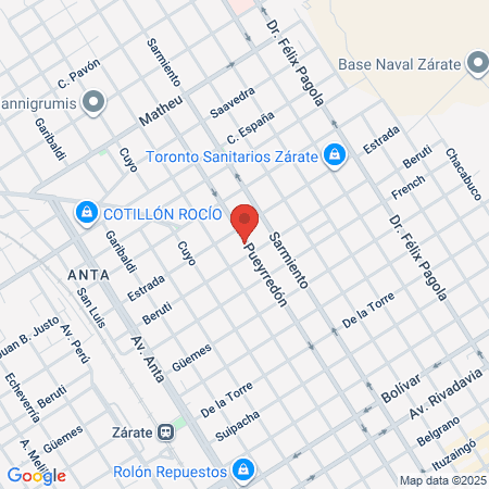 Congreso Gym Center map