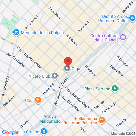 Brooklyn Fitboxing Palermo map