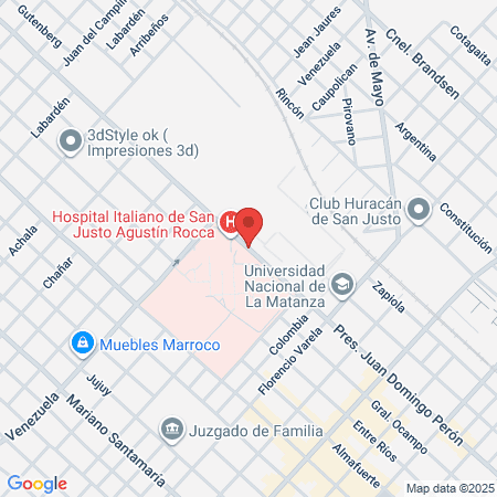 Clinica De Camionero San Justo map