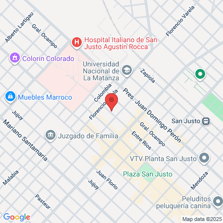 Clínica San Jerónimo map