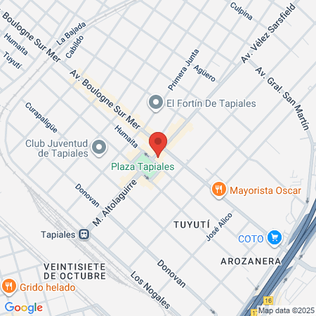 Caps Blanca Acosta map