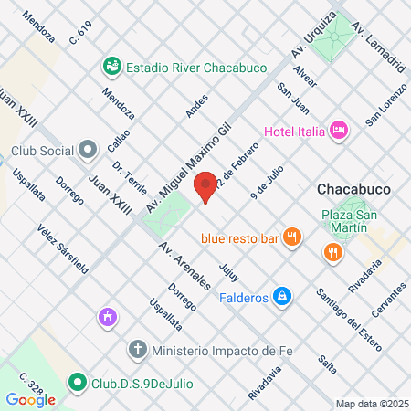 La Gringa Peluquería map