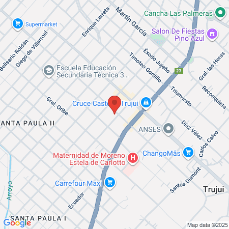 Musculacion Complejo Dar map