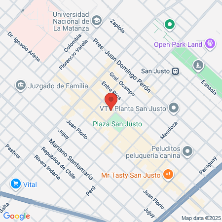 Instituto Reumatologico map