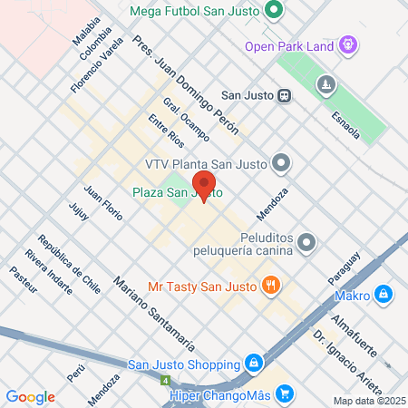 Consultorios Medicos Azul 2000 map