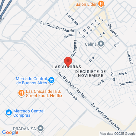 Cot Centro De Ojos Tapiales map