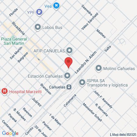 Dr Norberto Rodriguez Cirujano General map