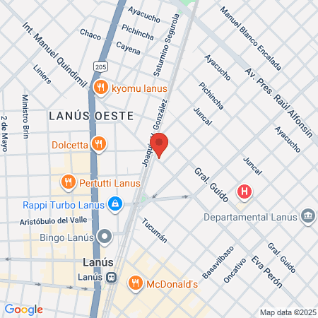 Consultorio Dr Blanco map