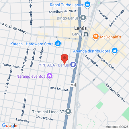 Dr Levi Daniel Alberto map