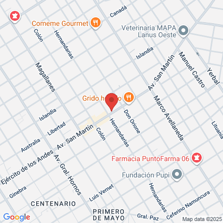 Podologa Uba Stefania map