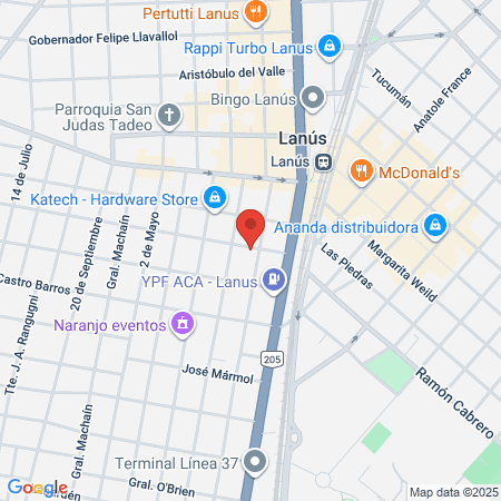 Dr Mauro Lorenzo map