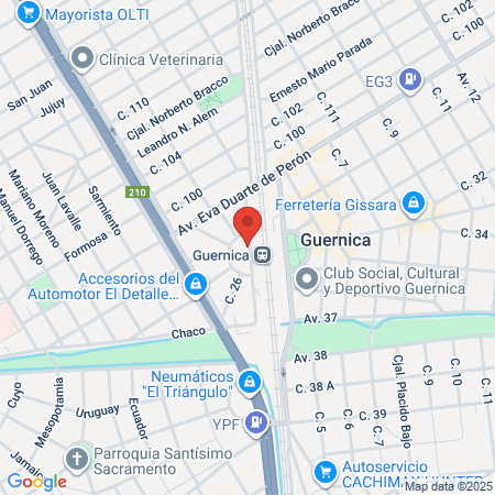 Davite Claudia Viviana map