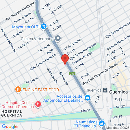 Centro De Diagnónstico Dr Raul Manzi map