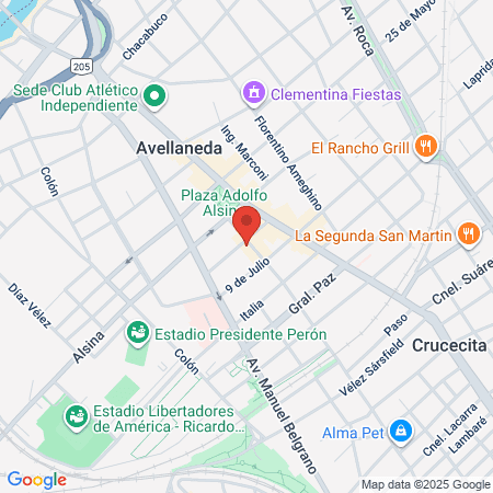 Dr Diego Hermida map