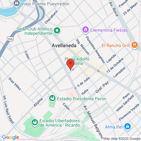 Rodriguez Gimenez Jose A map